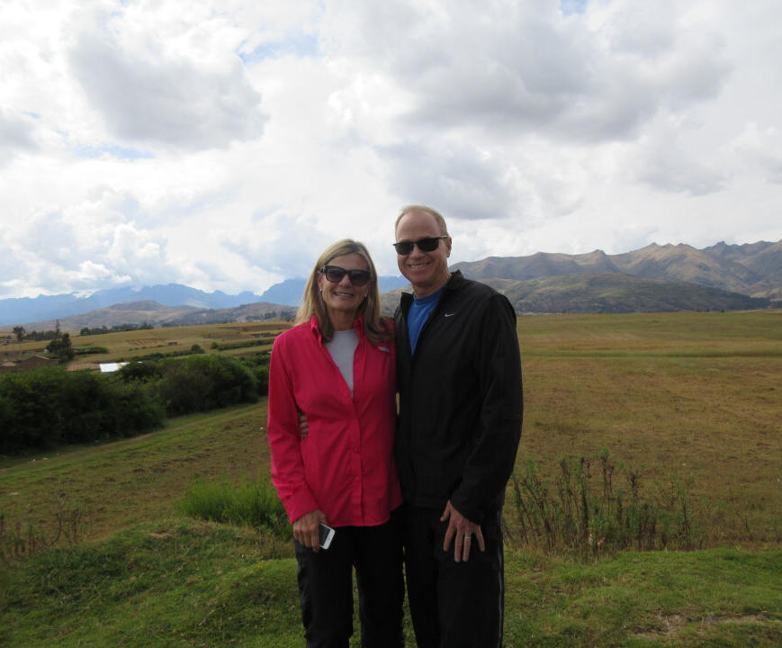 Jim and Melissa in Peru